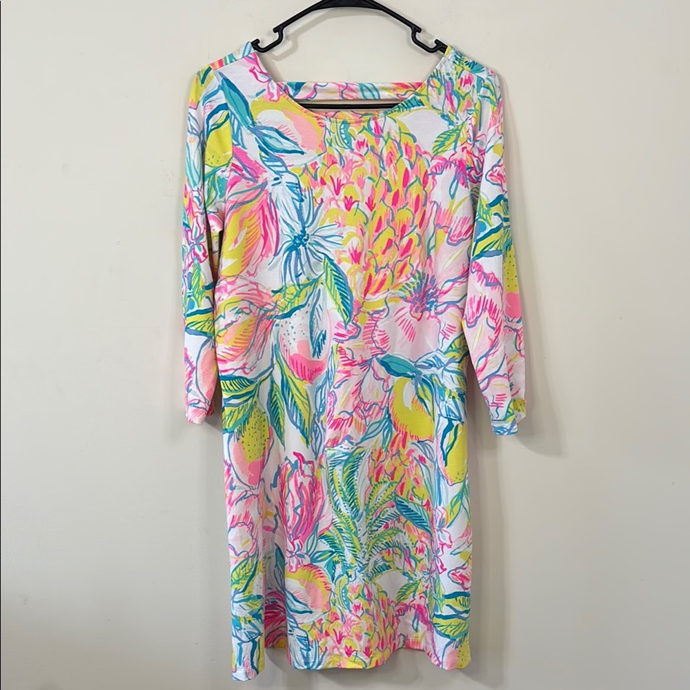 Lilly Pulitzer Ophelia Swing Dress Multi Fiesta Bamba Size Medium - Picture 2 of 10